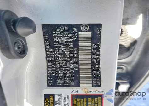 2014 Toyota Camry L из США, поврежденный, VIN 4T1BF1FK0EU859946